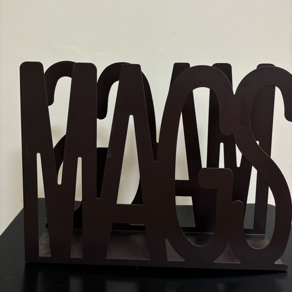 Antique Magazine Rack - Picture 3 of 5